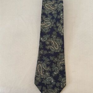 Two Beautiful and Elegant Paisley Patterned Ties by Bert Pulitzer